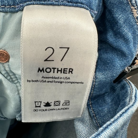 Mother The Looker Crop Jeans In Wishful Thinking - Picture 8 of 10